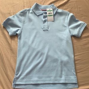 Kids Tommy Hilfiger Sky Blue Polo Size 7 BRAND NEW WITH TAGS!